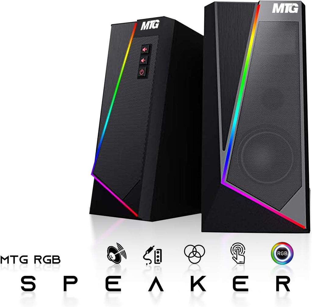 TechMagnet Gaming Desktop PC, Intel i5 6th Gen, Zeus Pro 6, GT 1030 2GB DDR5, 16GB RAM ARGB, 256GB SSD + 1TB HDD, RGB Kit, Windows 11 (Renewed)