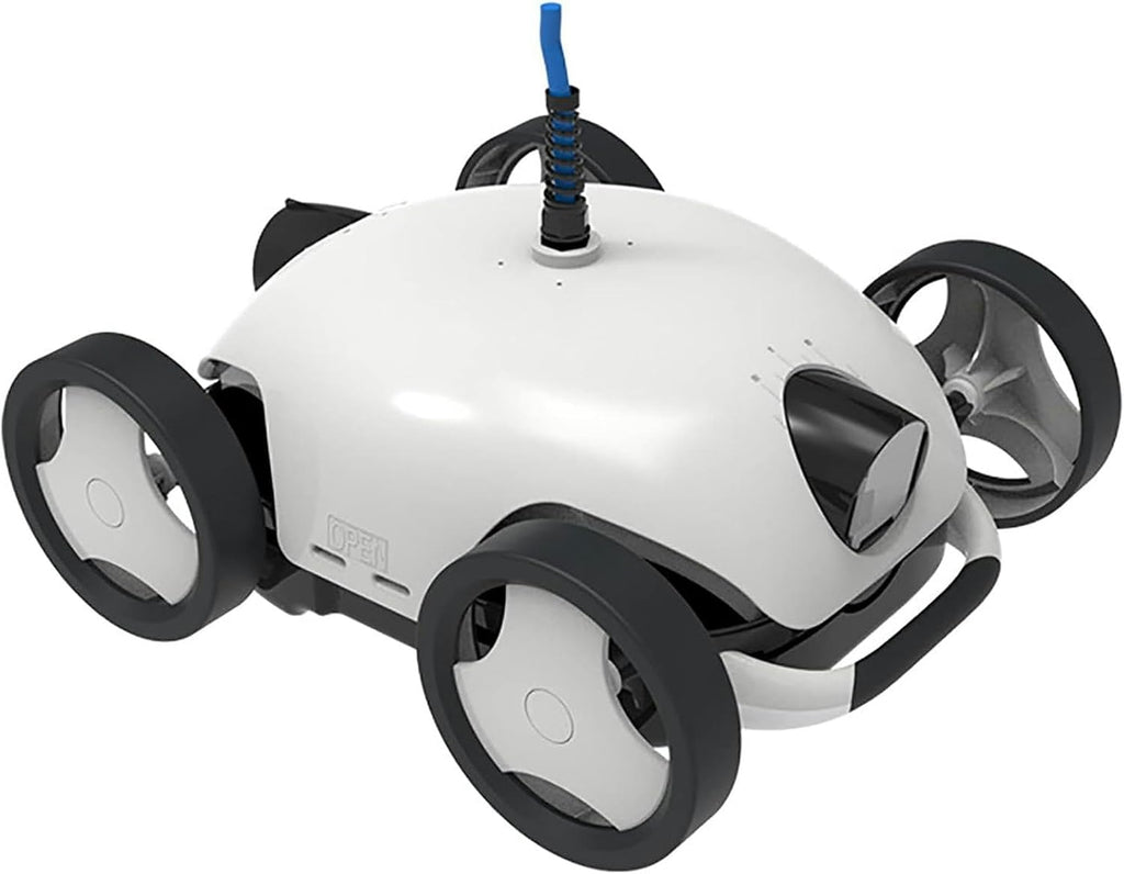 Cordless Autonomous Pool Vacuum Cleaner, Robotic Pool Cleaner, Self-Parking, with 90 Mins Maximum Runtime, 2-Motor Powerful Suction