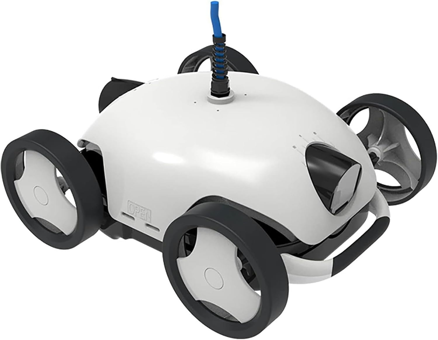 Cordless Autonomous Pool Vacuum Cleaner, Robotic Pool Cleaner, Self-Parking, with 90 Mins Maximum Runtime, 2-Motor Powerful Suction