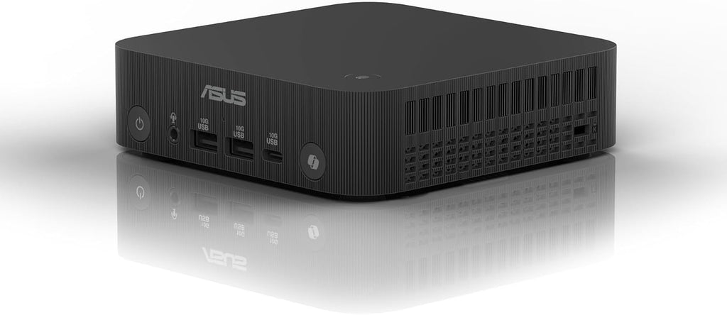 ASUS ExpertCenter PN54 Barebone Mini PC with AMD RyzenTM AI 7 350 Processor, DDR5 RAM, Dual Storage Design, WiFi 7 & BT 5.4, Voice Command, Toolless Chassis Access, USB-C, Hardware TPM, & VESA Mount