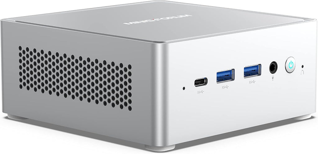 MINISFORUM Mini PC NAB6 Lite Intel Core i5-12600H,12 Cores 16 Threads,up to 4.7GHz 16GB RAM DDR4 500GB PCIe4.0 SSD Dual 2.5 G RJ45 LAN Mini Desktop Computer,2 x HDMI,7 x USB Port,WiFi 6,BT5.2
