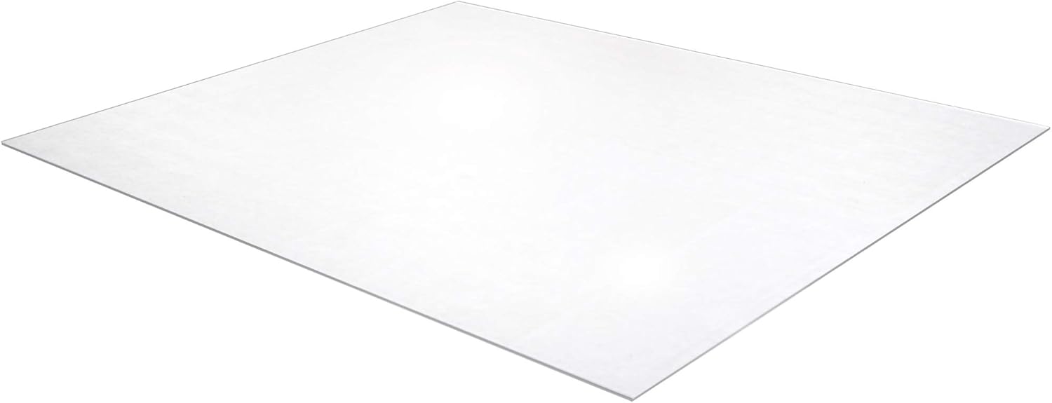 Floortex® Ultimat® Strong Polycarbonate Rectangular Chair Mat for Hard Floor - 48' x 118'