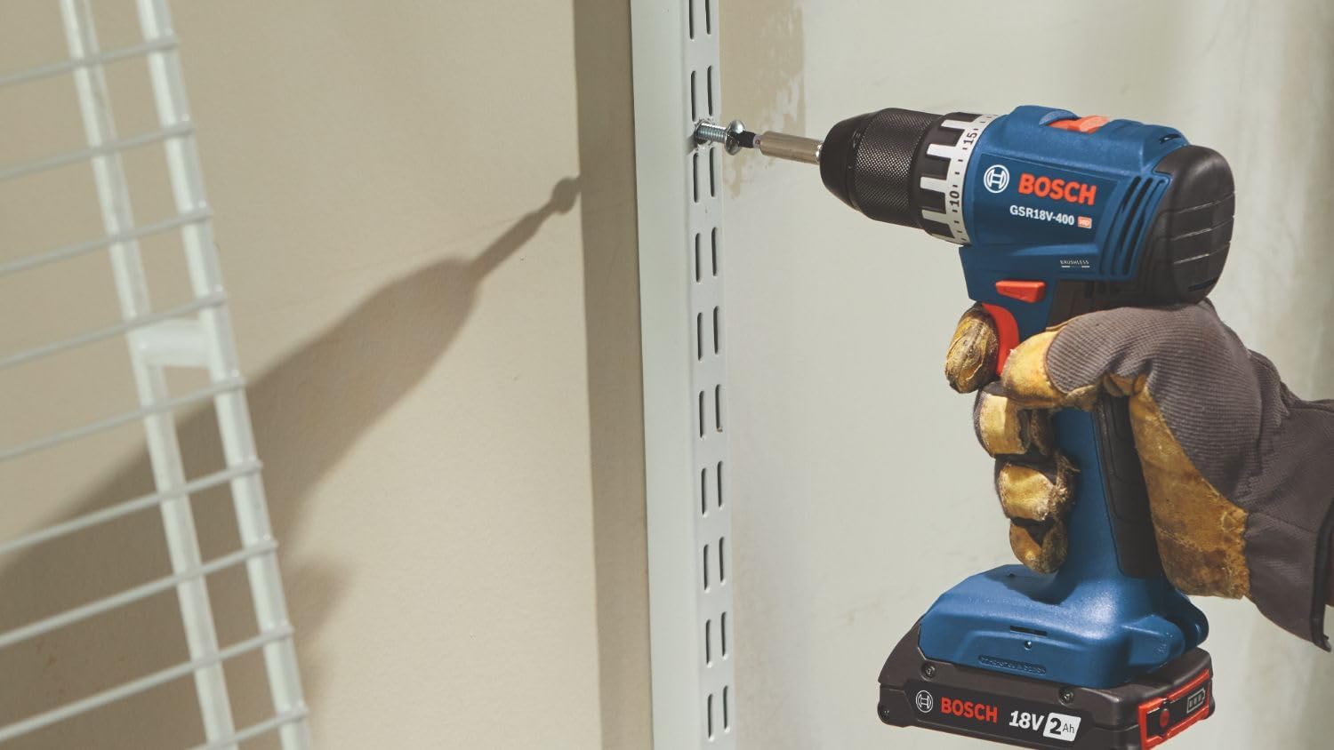 BOSCH GSR18V-400B22 18V Compact Brushless 1/2 In. Drill/Driver Kit with (2) 2 Ah Standard Batteries