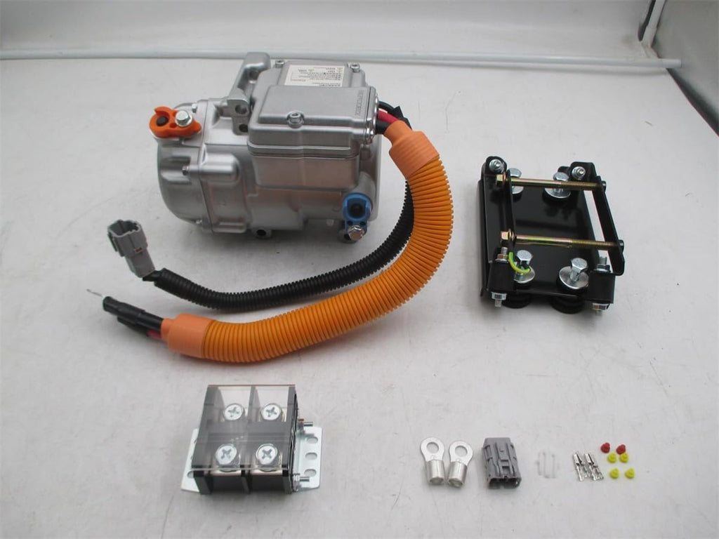 DC 12V Electric air conditioner Compressor Car ac Universal Scroll compressor fit for Truck Camper RV Trailer most vehicles Battery Drive Fast Cooling 10500BTU (ES14CC012)