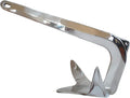 US Stainless Stainless Steel 316 Bruce Claw Force Anchor 11lbs (5kg) Marine Grade Polished