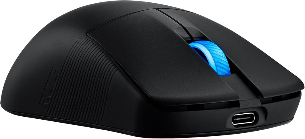 ASUS ROG Harpe Ace Mini Wireless Esports Gaming Mouse – Small Compact Design, Right-Handed, 49g Lightweight, Tri-Mode Connectivity, 36K DPI, up to 105Hr Battery, Pro-Approved, PC/Mac Support - Black