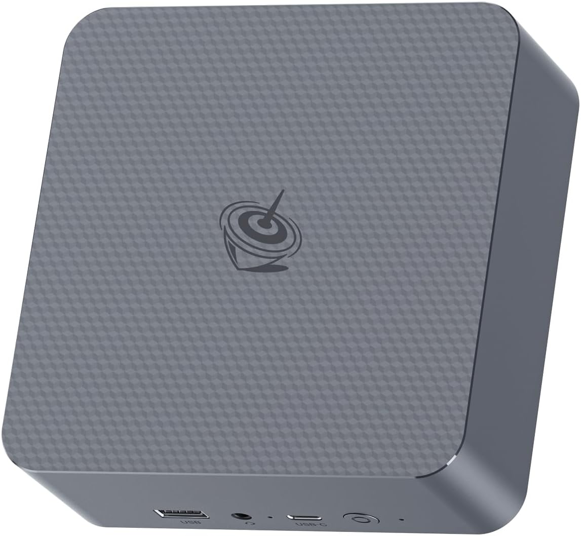 Beelink EQi12 Mini PC, Intel Core i5-1235U (up to 4.4GHz) 10C/12T, Mini Computer 16GB DDR4 3200MHz 500GB PCIe4.0 SSD, Dual HDMI Display 4K 60Hz/WiFi6/BT5.2/HTPC/Built-in PSU/Office/Home