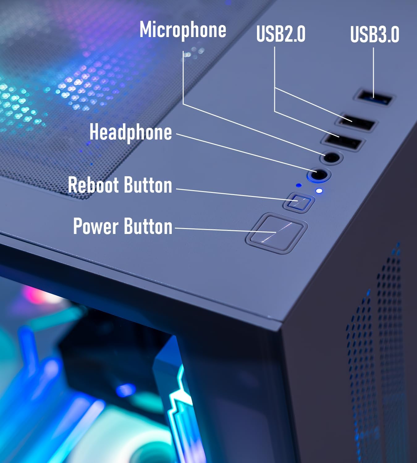 Gaming PC Desktop,Ryzen 5 5500 Up to 4.2GHz,16GB DDR4 RAM,GT1030 Graphics Card,1TB NVMe M.2 SSD, 650W Power Supply,Windows 11 Pro - High Performance Computer for Gaming, Work, Study and Daily Use