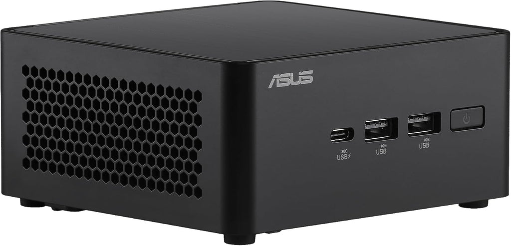 ASUS NUC 14 Pro Tall Barebone with Intel 14thGen Core Ultra 7 155H (NPU Support), up to 96GB DDR5 RAM, Triple Storage, Thunderbolt 4, Wi-Fi 6E & Bluetooth 5.3, Toolless Chassis Access, with VESA Mount