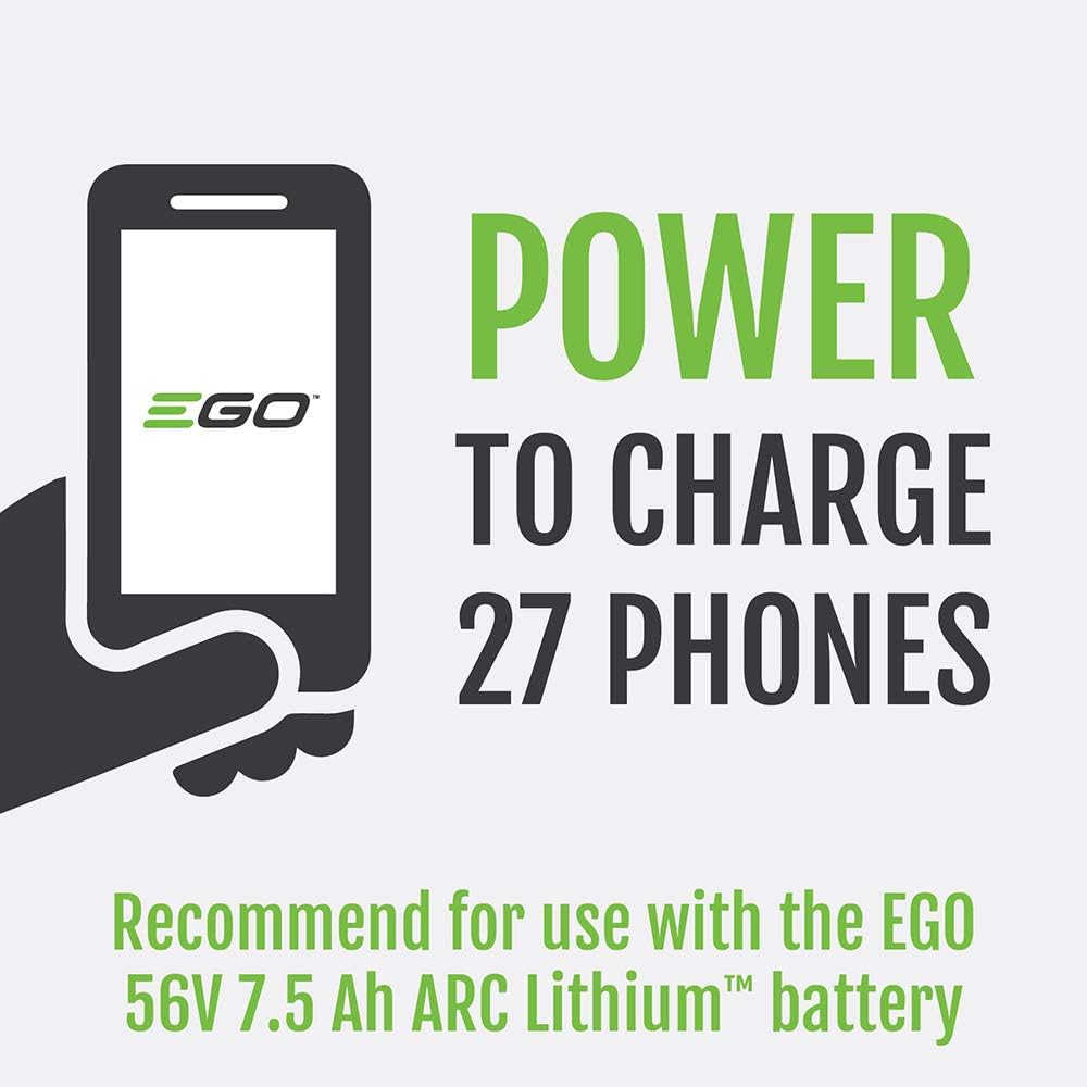 EGO PST3041 Portable Power Station Bundle with PAD1500 Nexus Escape 150W Power Inverter