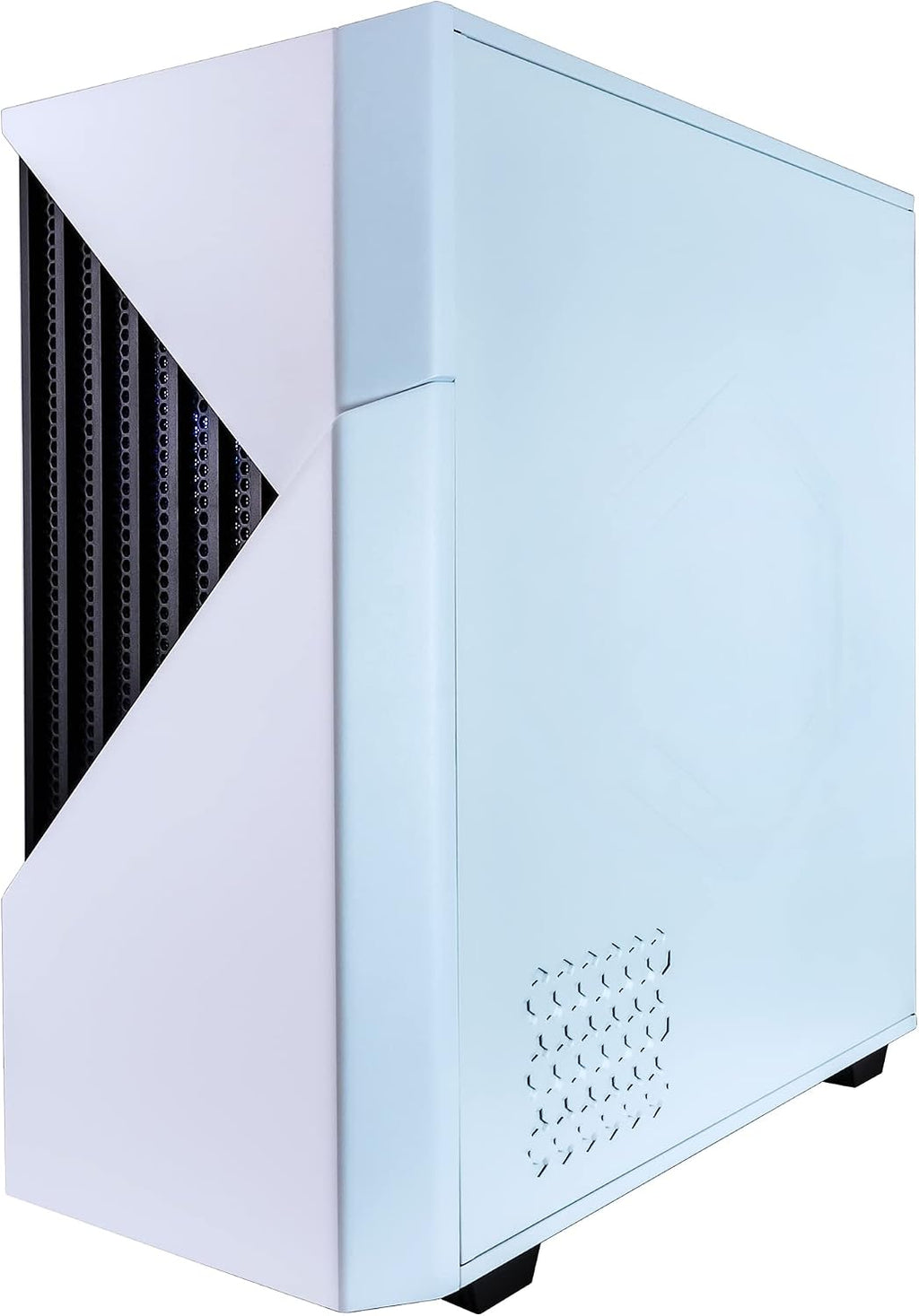 Periphio Castle Prebuilt Gaming PC - AMD Ryzen 7 5700G CPU (4.6GHz Turbo) | Radeon Vega 8 iGPU (4GB) | 1TB M.2 NVMe SSD Storage | 16GB DDR4 RAM | Windows 11 Gaming Desktop Computer | 5G-WiFi + BT…