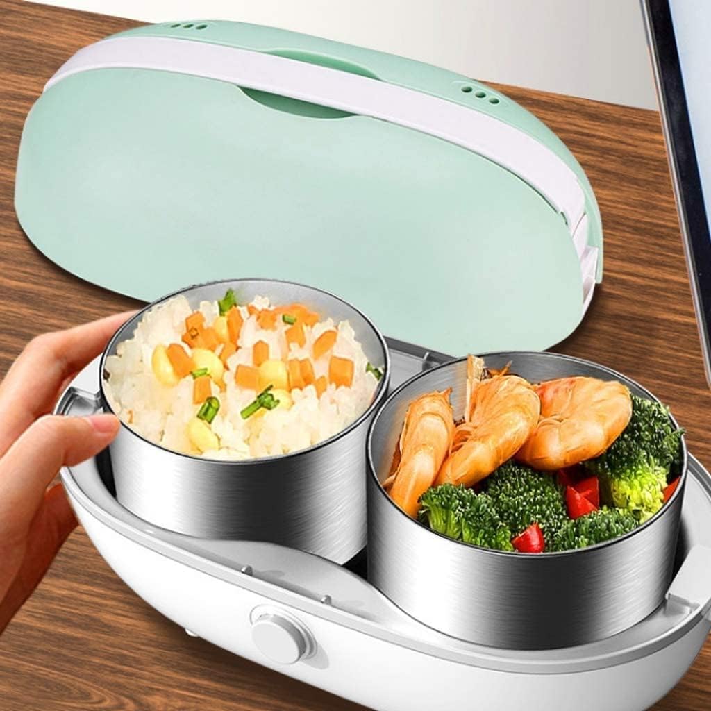 JYYBN Portable Electric Heating Lunch Box Can be Plugged Into a Single Heating Lunch Box