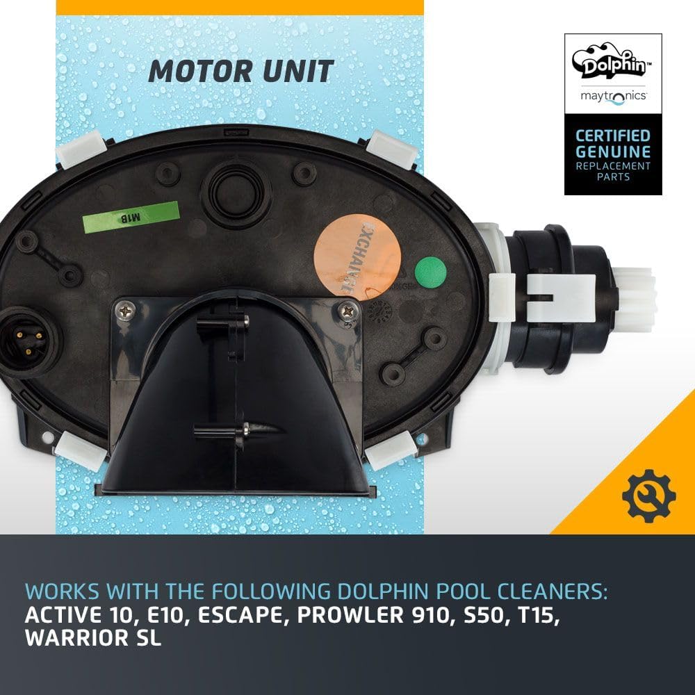 Dolphin Genuine Replacement Part — Robotic Pool Cleaner Motor Unit — 9995389-EX