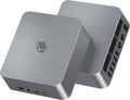 Beelink EQR5 Mini PC, AMD Ryzen 5 5625U (up to 4.3GHz, 6C/12T), Mini Computer 16G DDR4 RAM 500GB M.2 PCIe 3.0 SSD, Micro PC 4K Dual Screen Display/WiFi 6/BT5.2/Built-in PSU/Office/School/Gaming