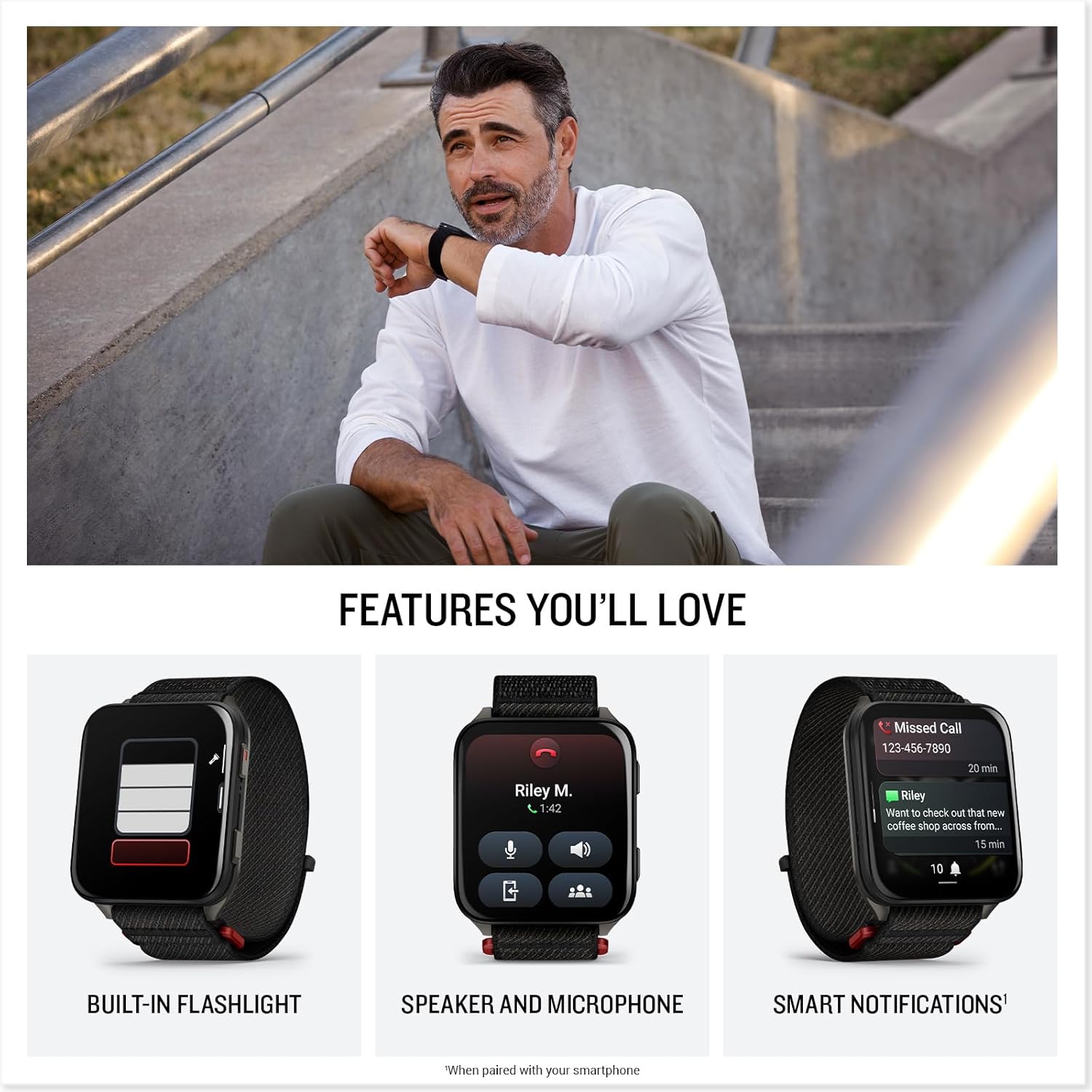 Garmin Venu X1 (Black/Slate Titanium) Fitness GPS Smartwatch Bundle - 2' Thin & Lightweight AMOLED Display, Advanced Health & Fitness with PlayBetter Wireless Earbuds & HD Screen Protectors