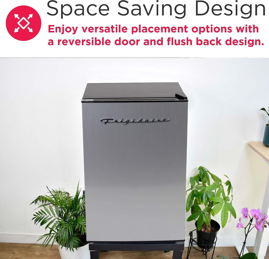 Frigidaire EFR285-6COM, 2.5 cu ft Refrigerator, Stainless Steel Door, Platinum Series