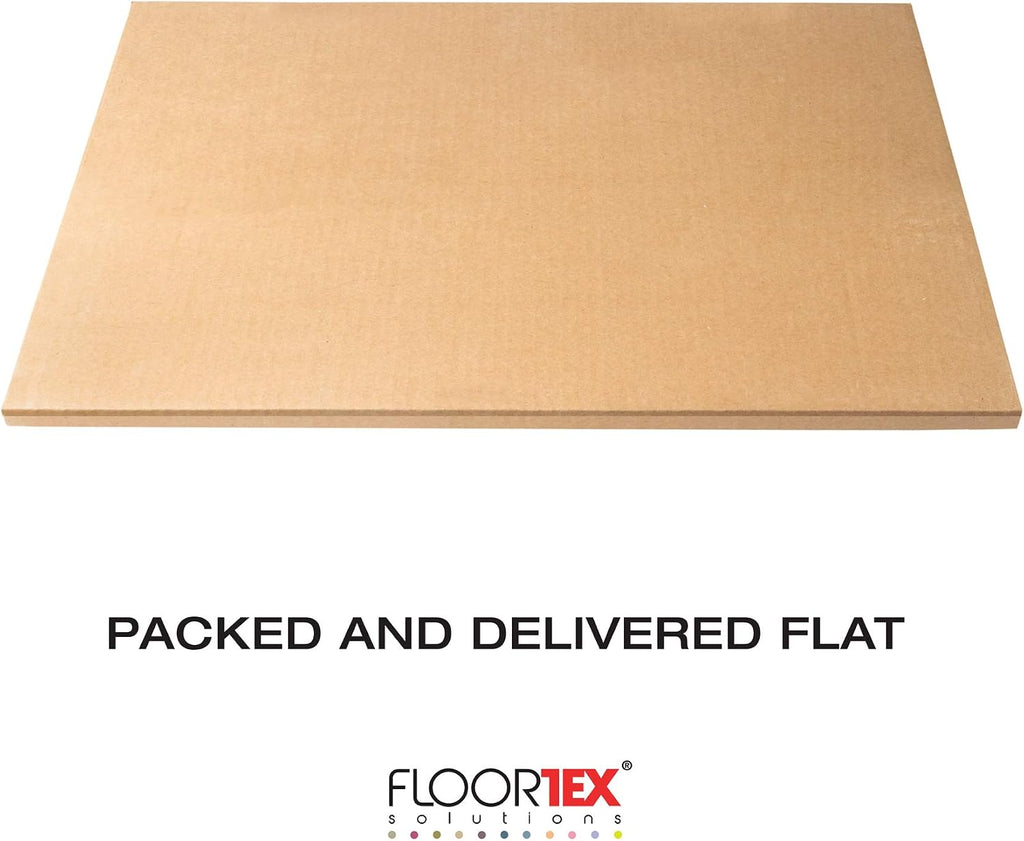 Floortex® Ultimat® Strong Polycarbonate Lipped Chair Mat for Hard Floor - 35' x 47' - Ships Flat