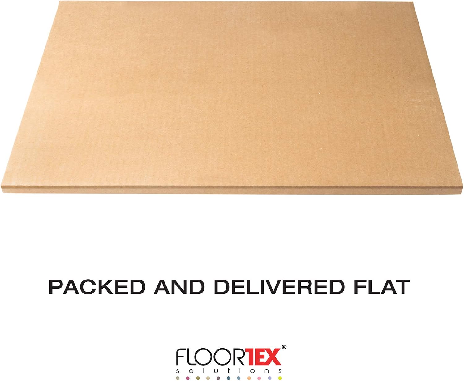 Floortex® Ultimat® Strong Polycarbonate Lipped Chair Mat for Hard Floor - 35' x 47' - Ships Flat