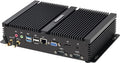 KINGDEL Mini Desktop Computer, Micro Gaming PC with i7 12th Gen. CPU, 32GB DDR4 RAM, 2TB NVMe SSD, 4K 4096x2304, HD Port, VGA, 2xCOM RS232, WF 6E+BT 5.3, Full Metal Case