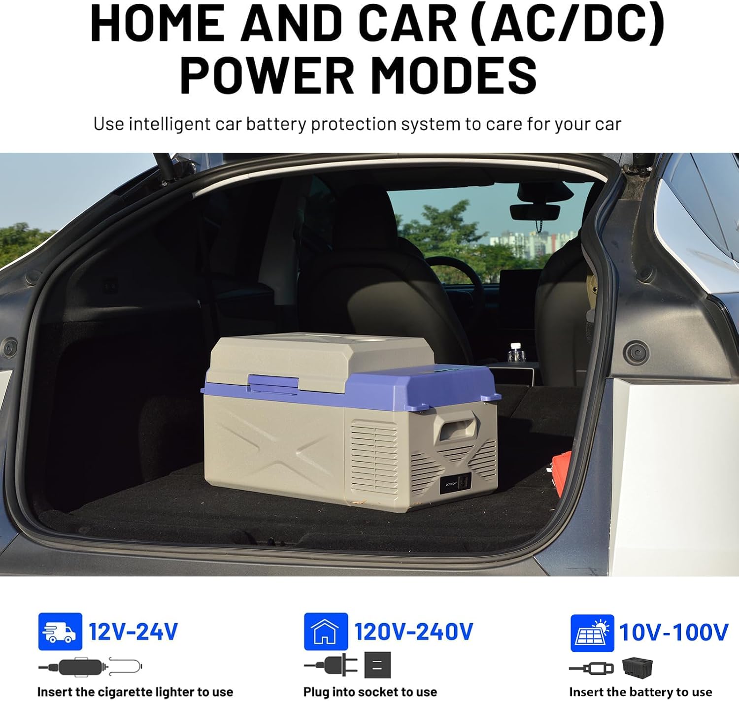 X20 12 Volt Refrigerator,Mini Portable Freezer,20 Quart(19L) Electric Cooler,12V Car Fridge APP Control,12/24V DC 100-240V AC for Ourdoor, Camping, Travel, Truck,RV, Boat -4℉~68℉