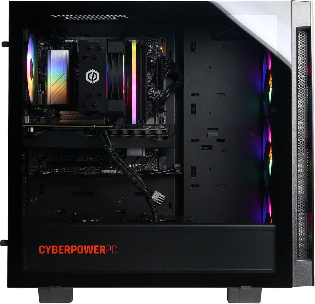 CyberPowerPC Gamer Xtreme Gaming PC Intel Core Ultra 5 225F 3.3GHz, GeForce RTX 5050 8GB, 16GB DDR5, 1TB PCIe 4.0 SSD, WiFi Ready & Windows 11 Home (GXiVR8060A48)
