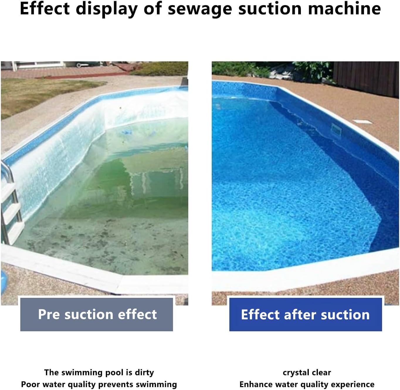 Automatic Pool Cleaner,Pool Cleaning Robot with Wall Climbing,Cordless Robotic Pool Vacuum,Suitable for Walls and Floors of 2690 Square Feet Pool(Color:Black)
