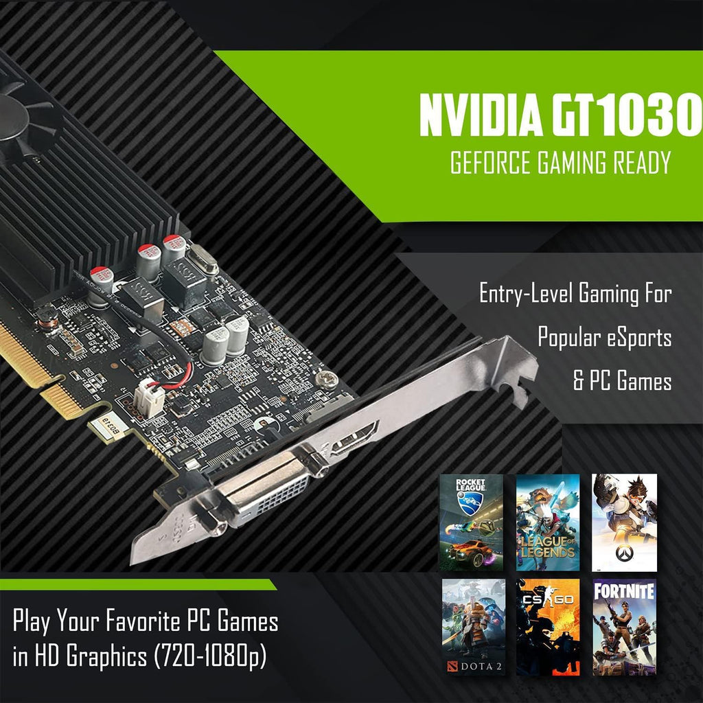 HP Gaming PC Desktop Computer – AMD Pro A10-9700,GT 1030 Graphics,8GB RAM,512GB SSD,32 Inch Curved Monitor,RGB Keyboard with AI Copilot,Mouse,WiFi,RGB Headphone,Windows 11(Renewed)