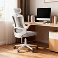 balmstar Ergonomic Office Chair Desk Chair - Mesh Computer Chair with 360° Swivel Wheels, Adjustable 90-130° Recline & Lumbar Support for Home Office, Supports up to 350lbs