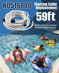 R0516800 Floating Cable Fit for Polaris 9300 9350 9400 9450 Robotic Pool Cleaner, 59FT