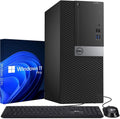 Dell Tower Desktop PC – Intel Core i7-7700 7th Gen Processor – 16GB DDR4 RAM – 256GB SSD – Keyboard & Mouse – Wi-Fi – Office, Home, Business Desktop Computer Windows 11 Pro (Renewed)