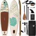 Inflatable Stand Up Paddle Board 10'6' All-Around SUP Kit - Lightweight (16 lbs), Stable & Durable, Camera Mount & Complete Accessories - SUP Board for Beginners & All Skill Levels