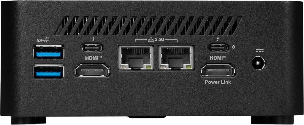 msi Cubi NUC Barebone Desktop, Intel Core 3-100U, 2X DDR5 Slots (up to 64GB), TPM 2.0, WiFi 6E, 3 Year Advance Replacement (1MG-009BUS)