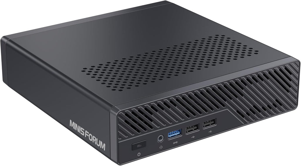 MINISFORUM ARM Mini Workstation Supporting UEFI Boot, Built-in ARM-Based CPU CP8180(12 C/12T, 2.6GHz, 45 Tops), 64GB LPDDR5 5500MHz RAM ECC Supported, M.2 SSD 1TB, Dual 10G LAN,WiFi 6e/BT5.3