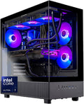 Skytech Gaming Azure 3 Desktop PC, Intel Ultra 7 265K 3.9 GHz(5.4 GHz Turbo), NVIDIA RTX 5060 Ti 16GB, 1TB Gen4 NVMe SSD, 32GB DDR5 RAM 5600 RGB, 850W Gold ATX 3 PSU, 360mm ARGB AIO, Wi-Fi, Win 11