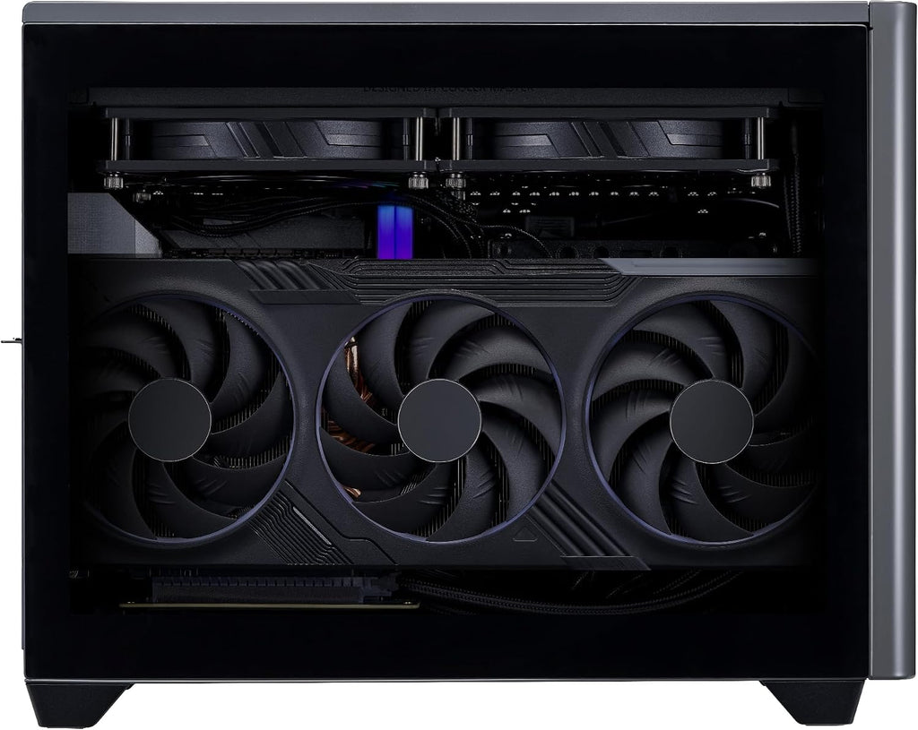 Cooler Master NR2 Pro Gaming PC – AMD RYZEN 7 9800X3D, AMD RX 9070 XT 16GB, 32GB DDR5 6000MHz, 2TB Gen4 M.2, Windows 11, V850 SFX Gold PSU, Compact Mini ITX Desktop PC