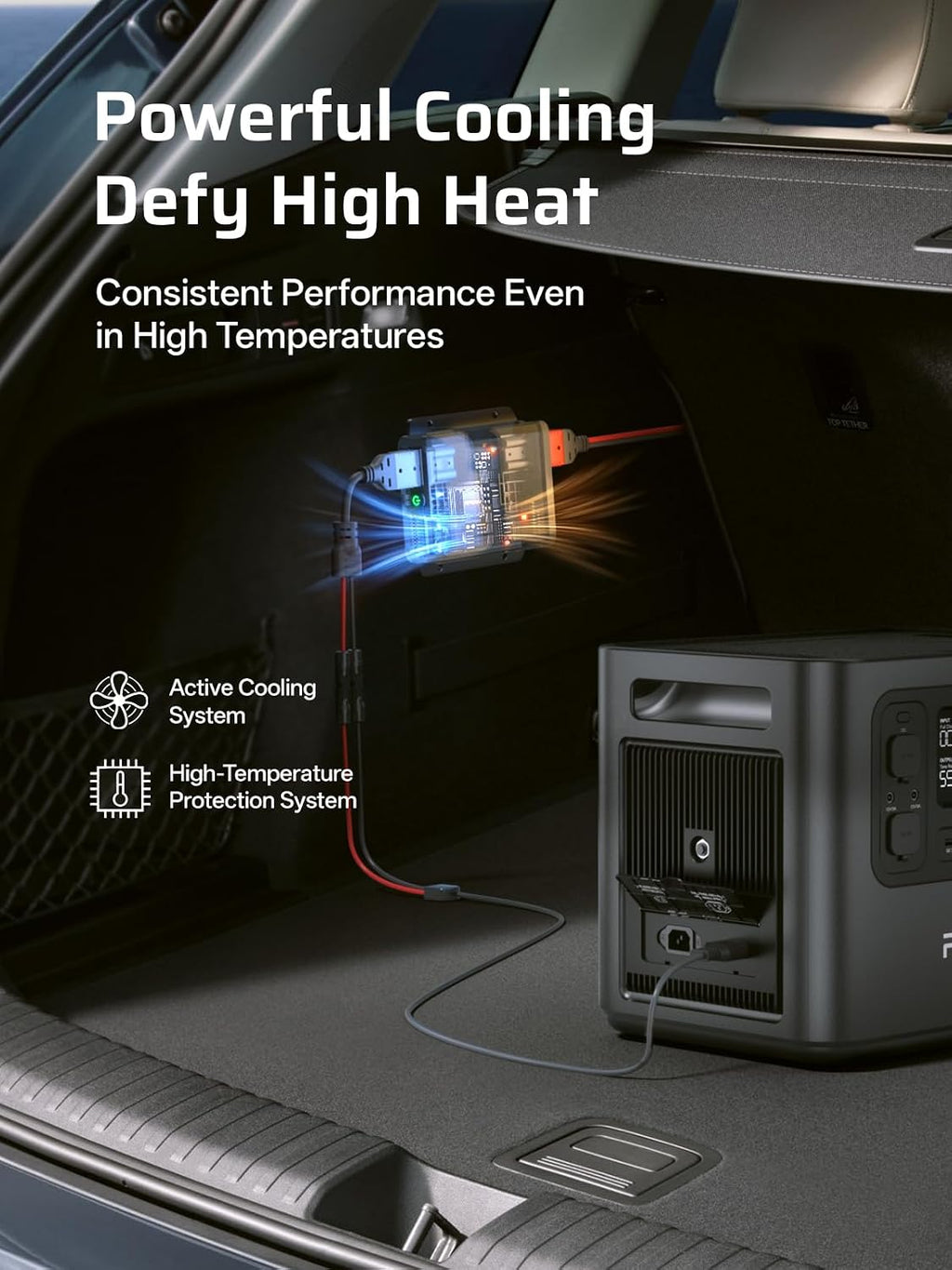 AFERIY DC060 600W Alternator Charger, Fast DC to DC 12V/24V to 48V, 6X Faster Charging for Portable Power Station, Compatible with 95% Solar Generators, for RV, SUV, Camping