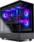 Skytech Azure Gaming PC Desktop, Ryzen 7 7700 3.8 GHz (5.3GHz Turbo Boost), NVIDIA RTX 5070 12GB GDDR7, 1TB Gen4 NVMe SSD, 32GB DDR5 RAM 6000 RGB, 850W Gold PSU, Wi-Fi, Win 11