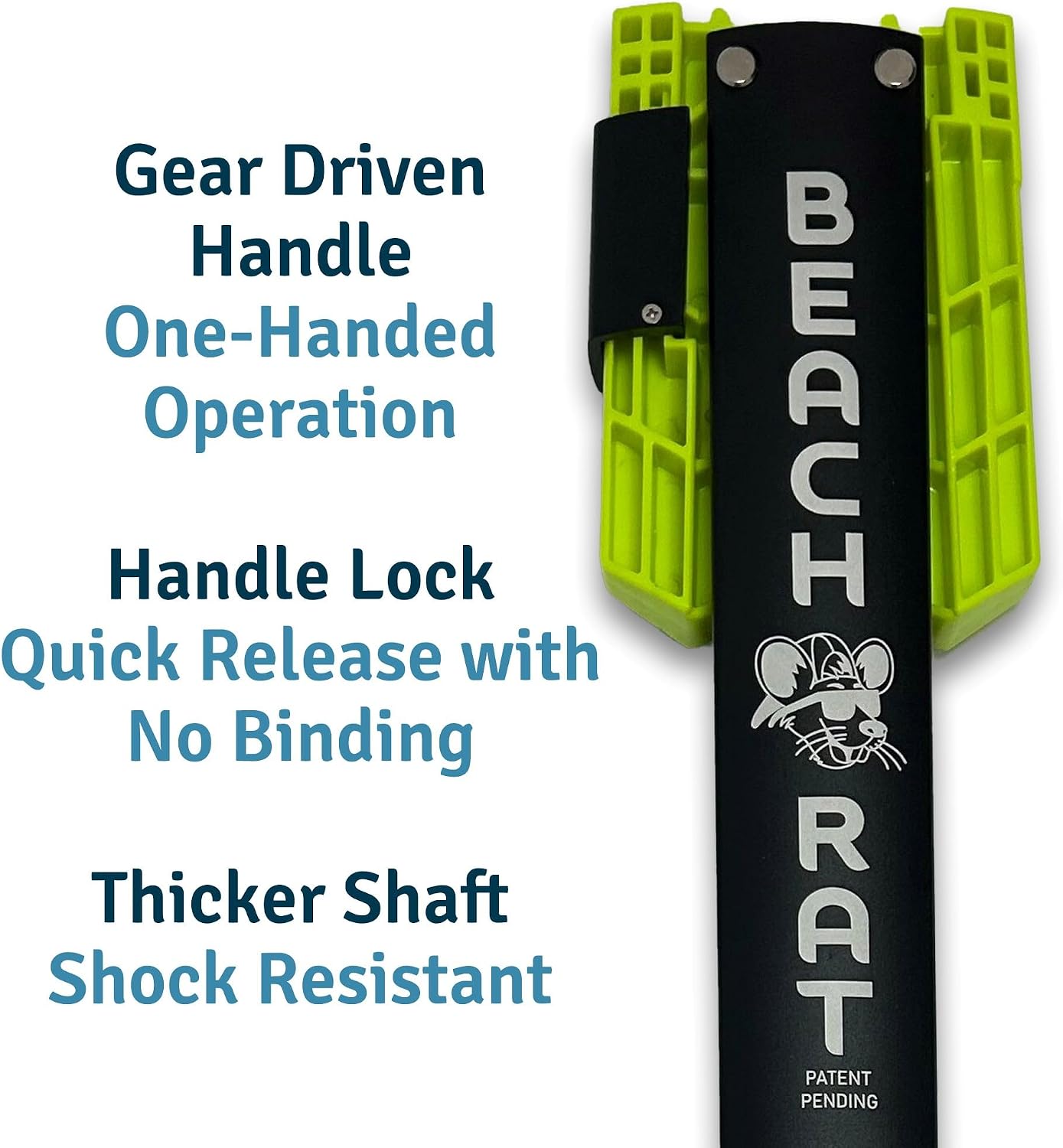 Beach Rat Fusion Anchor & Storage Case - Jet Ski Anchor/Boat Anchor for Shallow Water and Sandbar - High Strength Telescoping Aluminum Pole & Plastic Boat Accessory - Sand Bar Anchor Kit