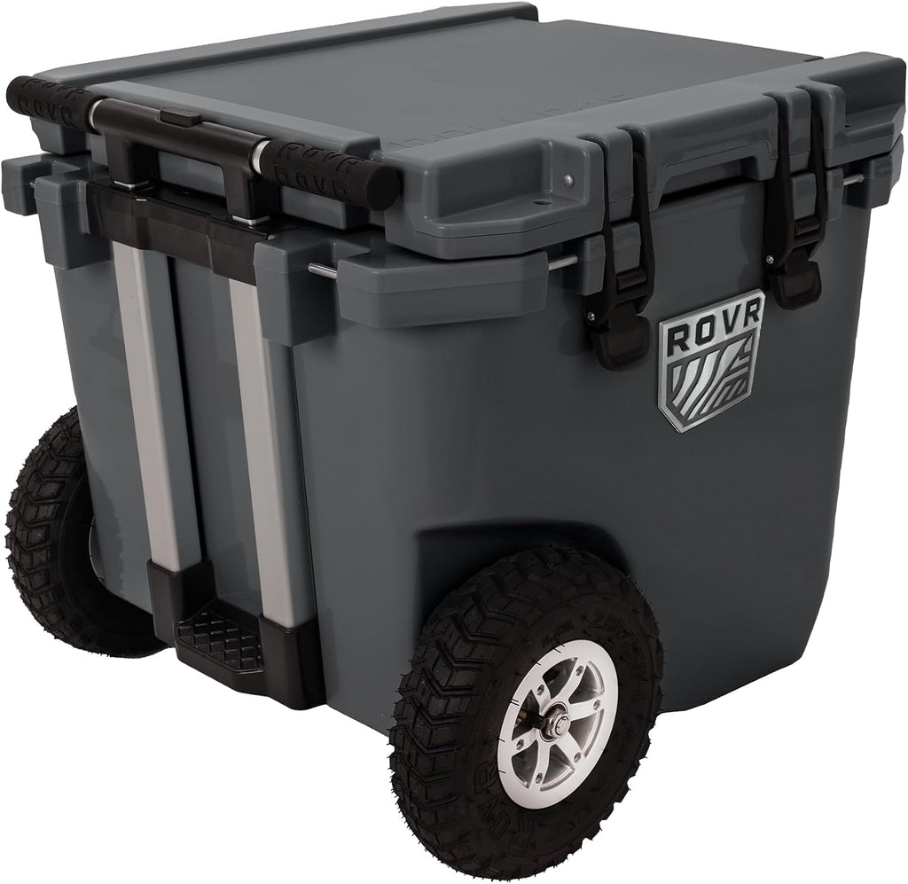RovR Hard Cooler – Heavy Duty Insulated Cooler Box for Camping, Beach, Travel, Tailgating, Fishing, and Parties – Rugged Portable Cooler for Long Ice Retention