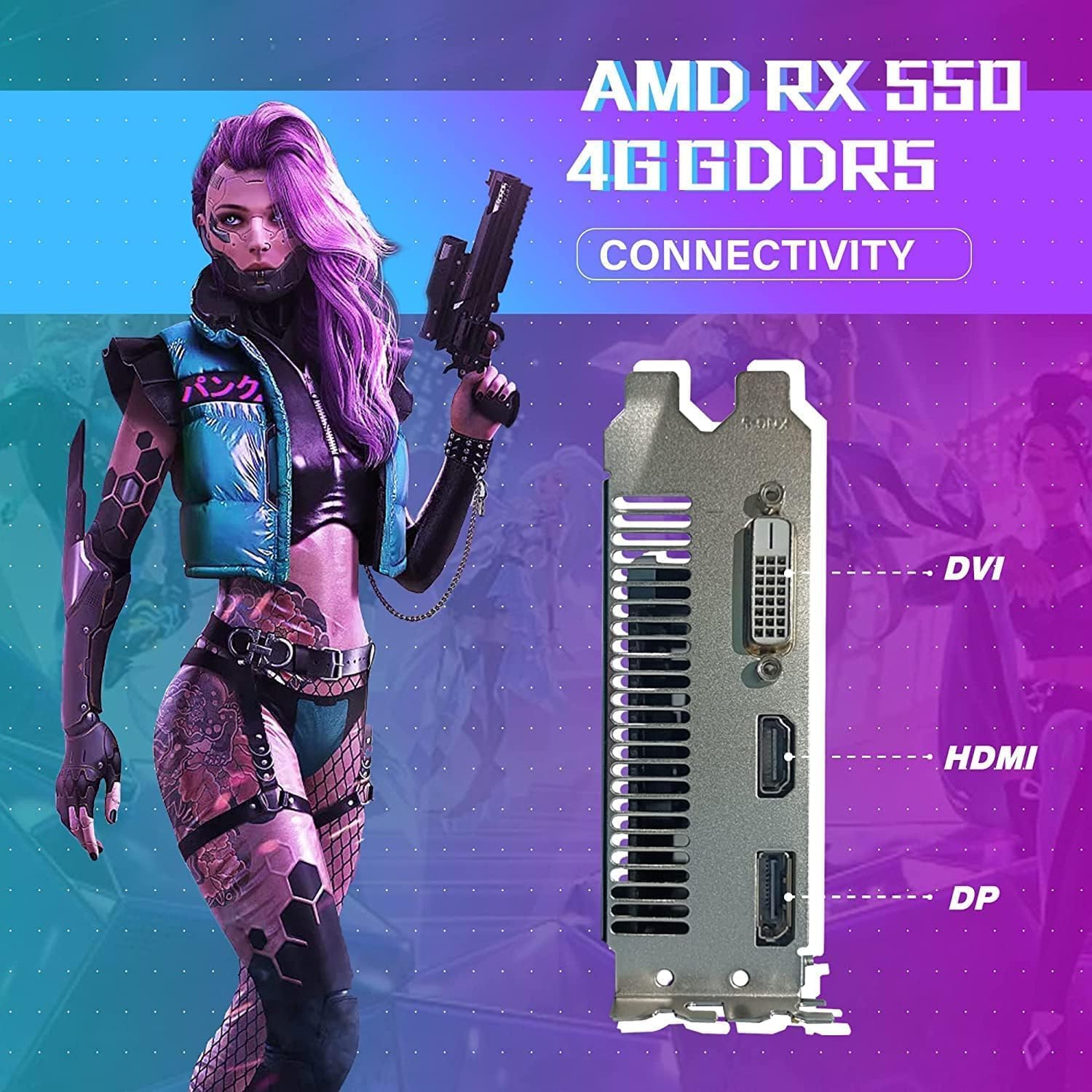 HP RGB Gaming Desktop PC, AMD A10 Pro 3.5GHz up to 3.8GHz, 16GB DDR4, 256G SSD + 3TB, Radeon RX 550 4G GDDR5, 600M WiFi & Bluetooth 5.0, RGB Keyboard & Mouse, Windows 11 (Renewed)