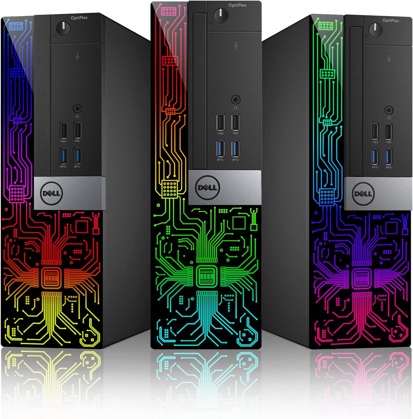 Dell OptiPlex 3060 SFF RGB Computer PC, Intel Core i5-8500, GeForce GT 1030 2GB GDDR5, 16GB RAM, 512GB NVMe, 1TB HDD, 22 Inch HDMI Monitor, Gaming Headset, WiFi, Bluetooth, Windows 11 Pro (Renewed)