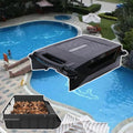 Solar Rechargeable Dual-Mode Pool Cleaning Robot, Cordless Robotic Pool Cleaner, Solar Automatic Robotic Pool Skimmer,Pool Vacuum for Above Ground Pool