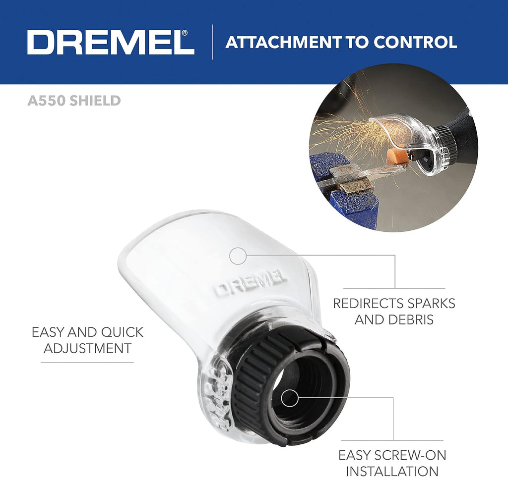 Dremel 4300-9/64 Versatile Rotary Tool Kit with Flex Shaft - 9 Attachments & 64 Accessories - Ideal for Engraving, Etching, Sanding, and Polishing