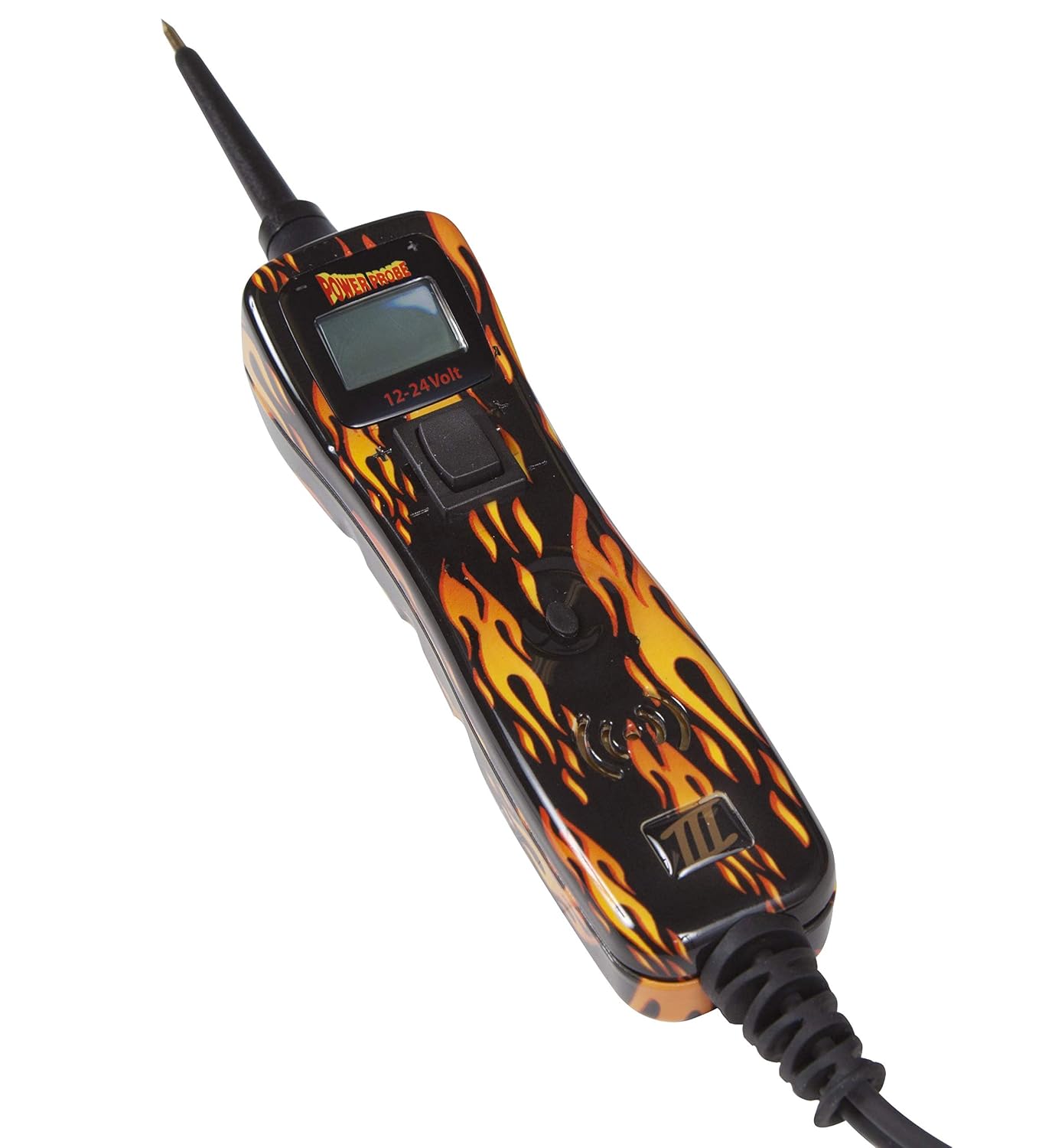 Power Probe III Clamshell - [Car Automotive Diagnostic Test Tool, Digital Volt Meter, AC/DC Current Resistance, Circuit Tester] (Fire)