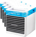 Arctic Air Pure Chill 2.0 Evaporative Air Cooler by Ontel - Powerful, Quiet, Lightweight and Portable Space Cooler with Hydro-Chill Technology For Bedroom, Office, Living Room & More,Blue (Pack of 4)
