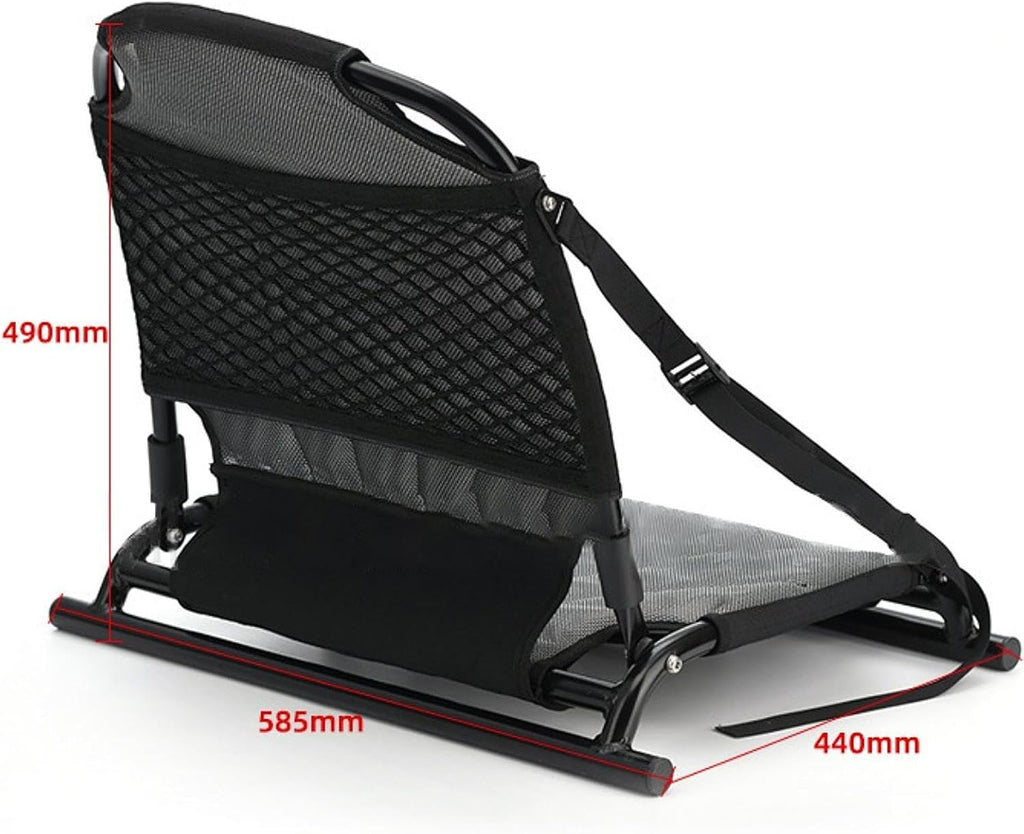 Colaxi Kayak Seat with Backrest Support Versatile Replacement Portable Foldable Fishing Seat