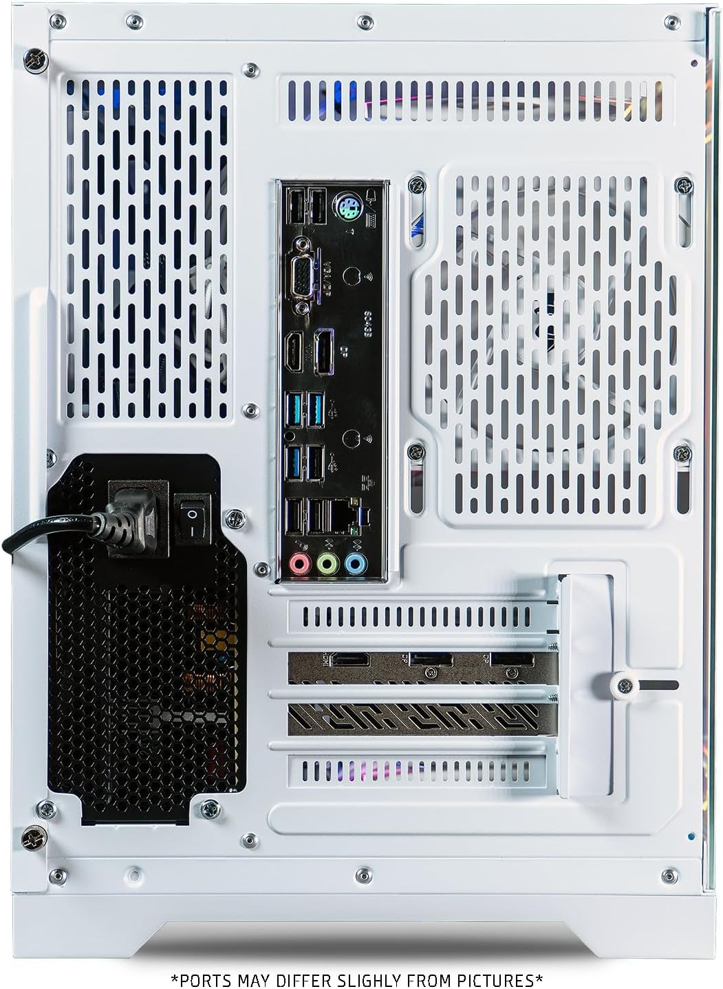 ViprTech Reaper 4.0 Gaming PC - AMD Ryzen 7 8700F (5.0Ghz Liquid Cooled), RTX 5070 12GB, 32GB DDR5 RAM, 2TB NVMe SSD, 800W Gold, VR-Ready, WiFi BT, Win 11, Desktop Computer Prebuilt, White