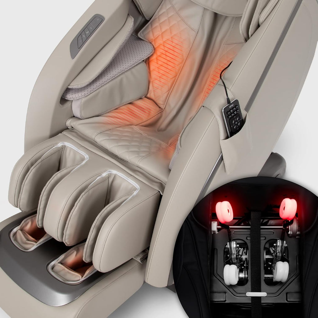 Titan Osaki Dreamer | Zero Gravity Massage Chair | Full Body 3D Recliner | SL Track |Heat Therapy | Space Saving Massage Chair | Black