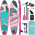 Inflatable Stand Up Paddle Board 10'6' All-Around SUP Kit - Lightweight (16 lbs), Stable & Durable, Camera Mount & Complete Accessories - SUP Board for Beginners & All Skill Levels