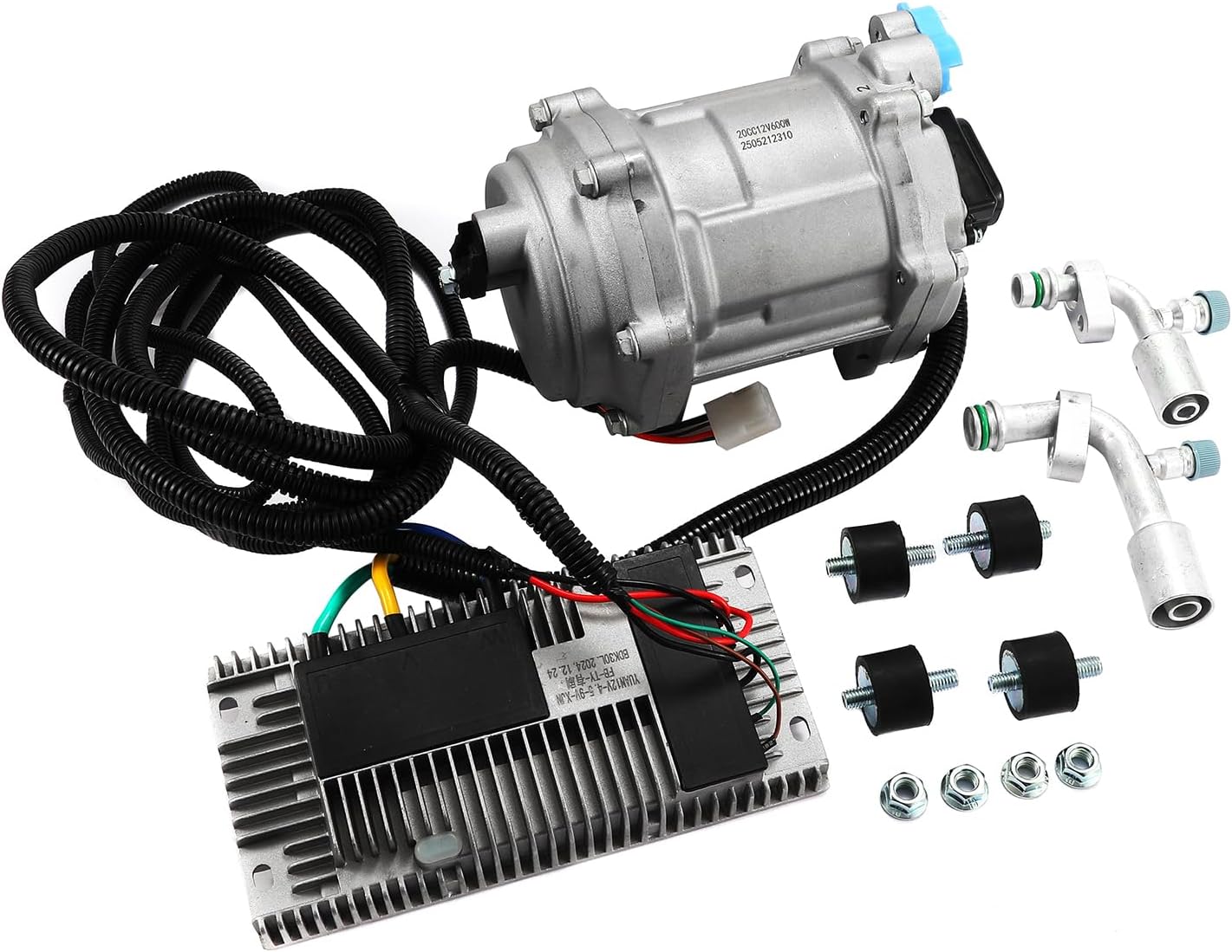 12V Auto Compressor Universal AC Electric Compressor 20cc/r Air Conditioner Compressor AC.100.3851 for R134a